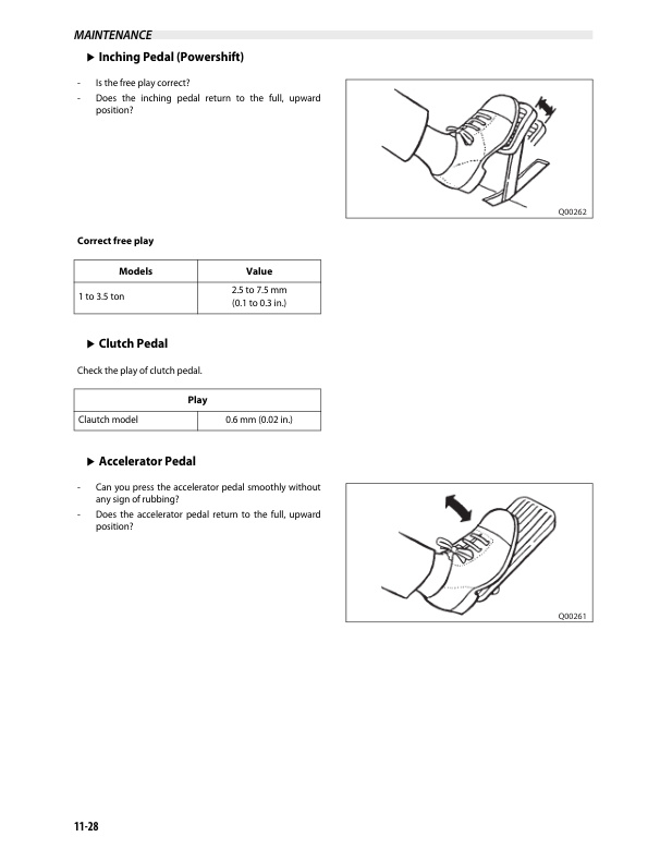 Caterpillar GP-GPE 15N-35N, DP 15ND-35N Operation and Maintenance Manual 99710-36120 5 Caterpillar GP-GPE 15N-35N, DP 15ND-35N Operation and Maintenance Manual 99710-36120-5