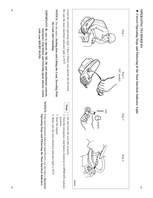 Caterpillar GP-GPE 15N-35N, DP15N-35N Operation and Maintenance Manual 99710-35121 2 Caterpillar GP-GPE 15N-35N, DP15N-35N Operation and Maintenance Manual 99710-35121-2