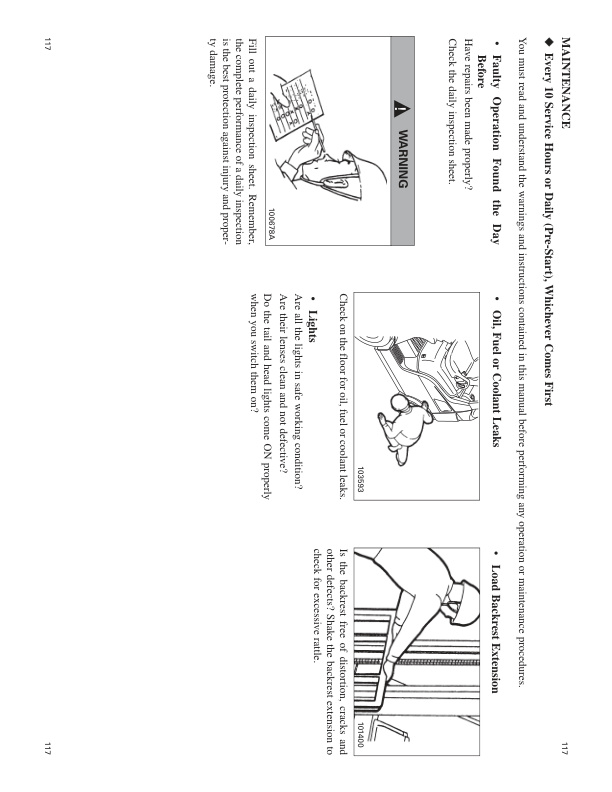 Caterpillar GP-GPE 15N-35N, DP15N-35N Operation and Maintenance Manual 99710-35121 3 Caterpillar GP-GPE 15N-35N, DP15N-35N Operation and Maintenance Manual 99710-35121-3