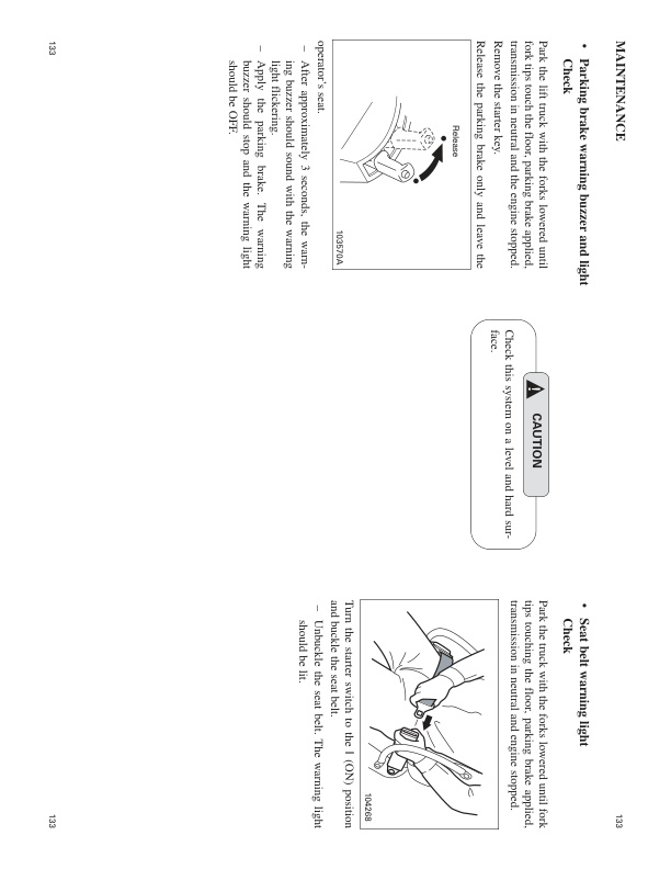 Caterpillar GP-GPE 15N-35N, DP15N-35N Operation and Maintenance Manual 99710-35121 4 Caterpillar GP-GPE 15N-35N, DP15N-35N Operation and Maintenance Manual 99710-35121-4