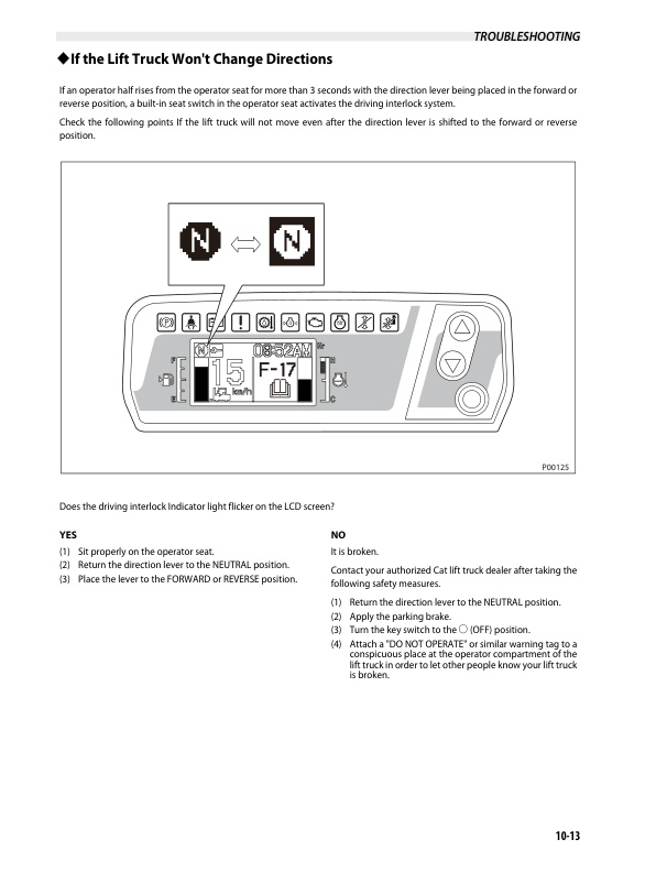 Caterpillar GP-GPE 15N-35N, DP15N-35N Operation and Maintenance Manual 99710-3E120 3 Caterpillar GP-GPE 15N-35N, DP15N-35N Operation and Maintenance Manual 99710-3E120-3