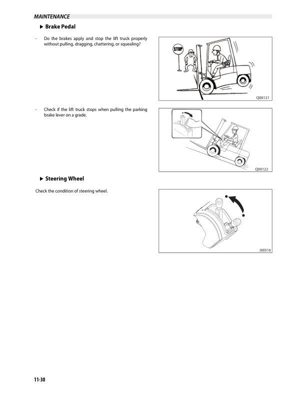 Caterpillar GP-GPE 15N-35N, DP15N-35N Operation and Maintenance Manual 99710-3E130 5 Caterpillar GP-GPE 15N-35N, DP15N-35N Operation and Maintenance Manual 99710-3E130 - Image 5