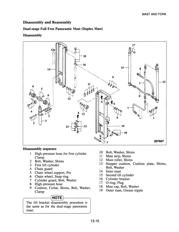 Caterpillar GP15-35, DP15-35 Chassis and Mast Service Manual 99719-31400 4 Caterpillar GP15-35, DP15-35 Chassis and Mast Service Manual 99719-31400-4