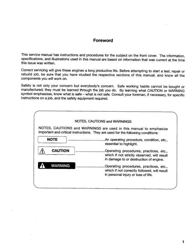Caterpillar GP15-35, DP20-35 Lift Trucks Power Train Service Manual SENB8591 2 Caterpillar GP15-35, DP20-35 Lift Trucks Power Train Service Manual SENB8591-2