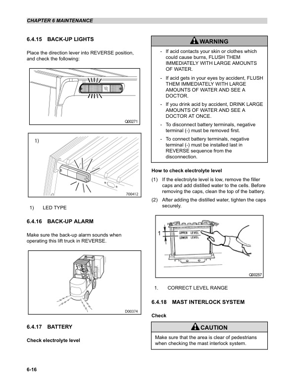 Caterpillar GP15-35PT-PTD-PTL-PTE, DP15-35PT-D Lift Trucks Operation and Maintenance Manual OCFEG-MT13H-231 4 Caterpillar GP15-35PT-PTD-PTL-PTE, DP15-35PT-D Lift Trucks Operation and Maintenance Manual OCFEG-MT13H-231 - Image 4