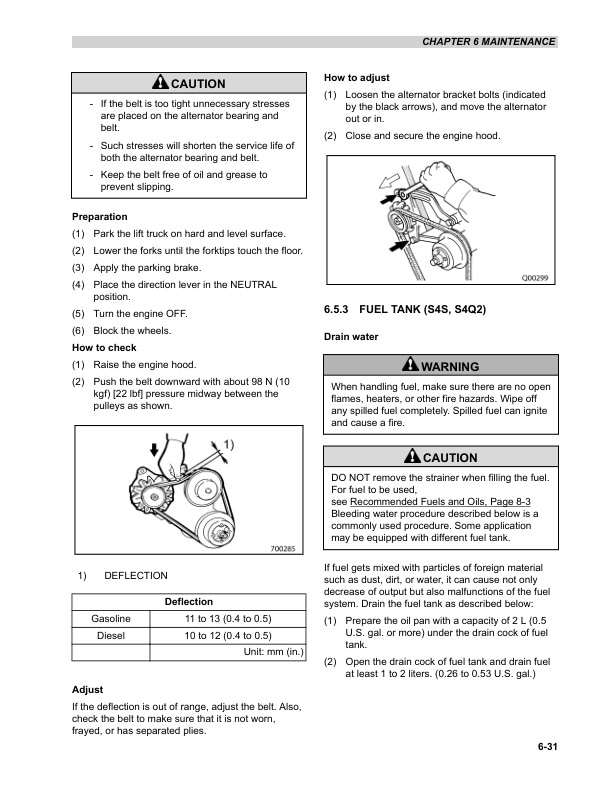 Caterpillar GP15-35PT-PTD-PTL-PTE, DP15-35PT-D Lift Trucks Operation and Maintenance Manual OCFEG-MT13H-231 5 Caterpillar GP15-35PT-PTD-PTL-PTE, DP15-35PT-D Lift Trucks Operation and Maintenance Manual OCFEG-MT13H-231 - Image 5