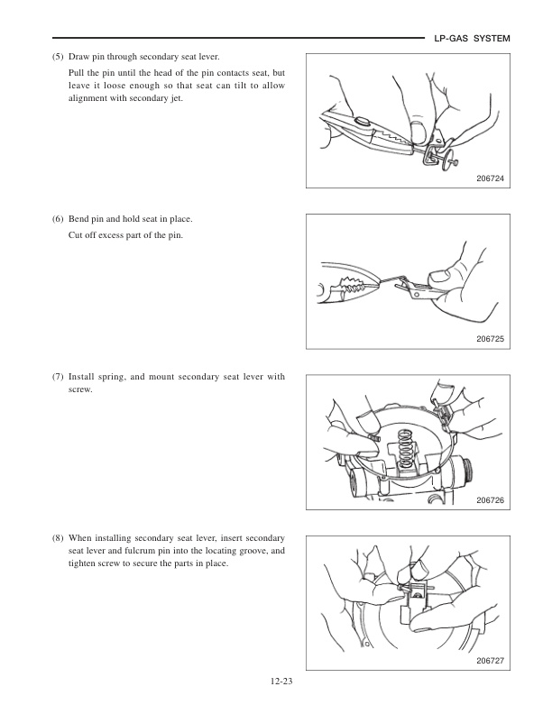 Caterpillar GP15K-35K, DP20K-35K Chassis, Mast and Options Service Manual 99719-82130 5 Caterpillar GP15K-35K, DP20K-35K Chassis, Mast and Options Service Manual 99719-82130 - Image 5