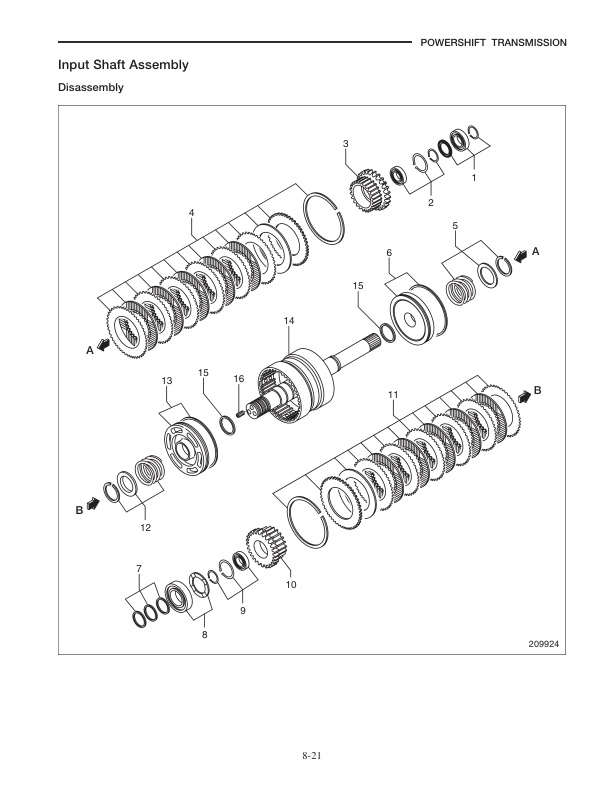 Caterpillar GP15N-35AN, GPE15N-35AN, DP15N-35AN Chassis and Mast Service Manual 99719-35120-2
