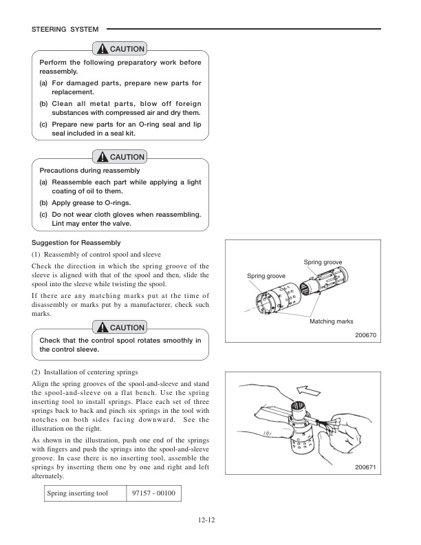 Caterpillar GP15N-35AN, GPE15N-35AN, DP15N-35AN Chassis and Mast Service Manual 99719-35120-3