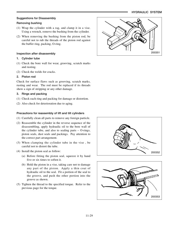 Caterpillar GP15N-35N, DP15N-35N Chassis and Mast Service Manual 99719-69100 3 Caterpillar GP15N-35N, DP15N-35N Chassis and Mast Service Manual 99719-69100-3