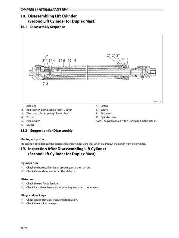Caterpillar GP15N-35N, DP15N-35N Chassis and Mast Service Manual 99719-69120 3 Caterpillar GP15N-35N, DP15N-35N Chassis and Mast Service Manual 99719-69120-3