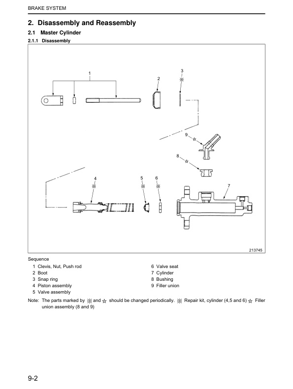 Caterpillar GP15N-35N, DP15N-35N Chassis and Mast Service Manual 99719-6F120 2 Caterpillar GP15N-35N, DP15N-35N Chassis and Mast Service Manual 99719-6F120 - Image 2