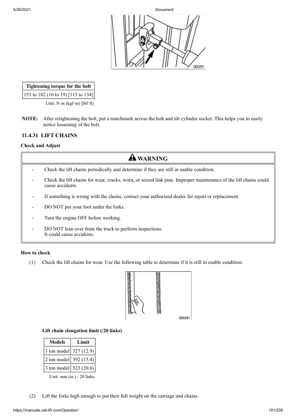 Caterpillar GP15N-35NM, DP20N-35NM Lift Trucks Operation and Maintenance Manual 99720-81100 5 Caterpillar GP15N-35NM, DP20N-35NM Lift Trucks Operation and Maintenance Manual 99720-81100 - Image 5