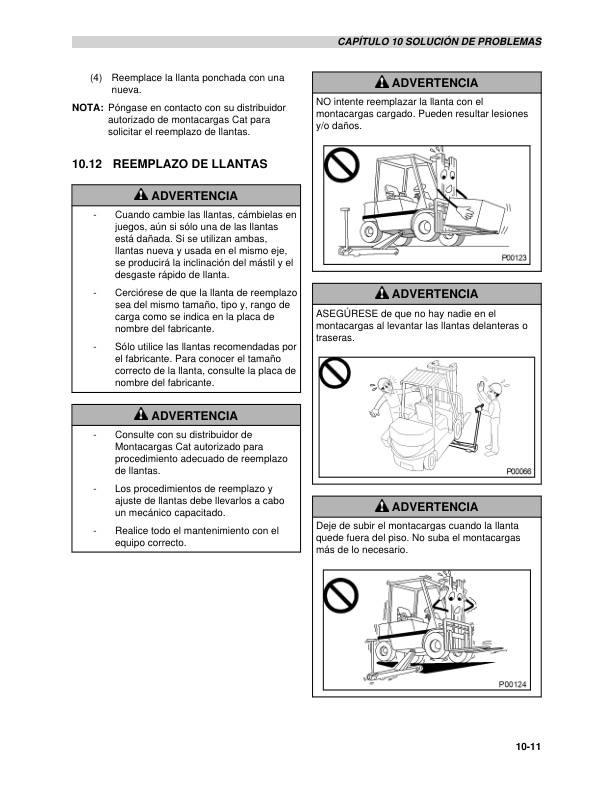 Caterpillar GP15N-35NM, DP20N-35NM Lift Trucks Operation and Maintenance Manual 99720-81H10 ES 3 Caterpillar GP15N-35NM, DP20N-35NM Lift Trucks Operation and Maintenance Manual 99720-81H10 ES - Image 3