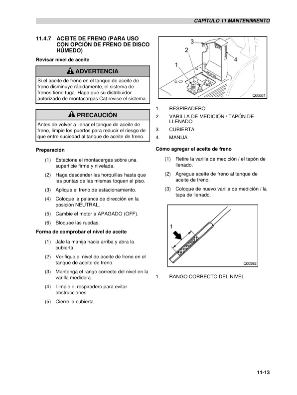 Caterpillar GP15N-35NM, DP20N-35NM Lift Trucks Operation and Maintenance Manual 99720-81H10 ES 4 Caterpillar GP15N-35NM, DP20N-35NM Lift Trucks Operation and Maintenance Manual 99720-81H10 ES - Image 4