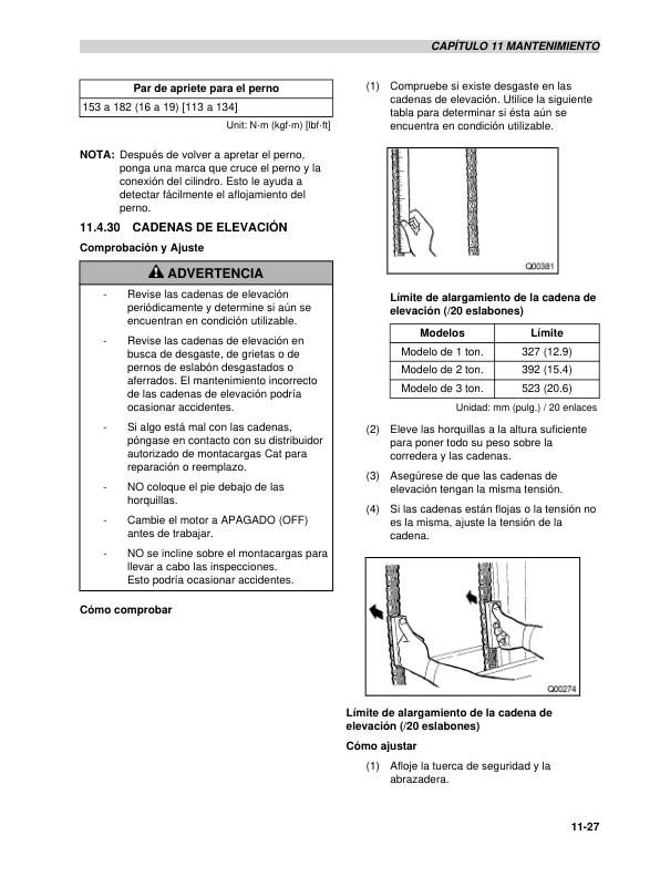 Caterpillar GP15N-35NM, DP20N-35NM Lift Trucks Operation and Maintenance Manual 99720-81H10 ES 5 Caterpillar GP15N-35NM, DP20N-35NM Lift Trucks Operation and Maintenance Manual 99720-81H10 ES - Image 5