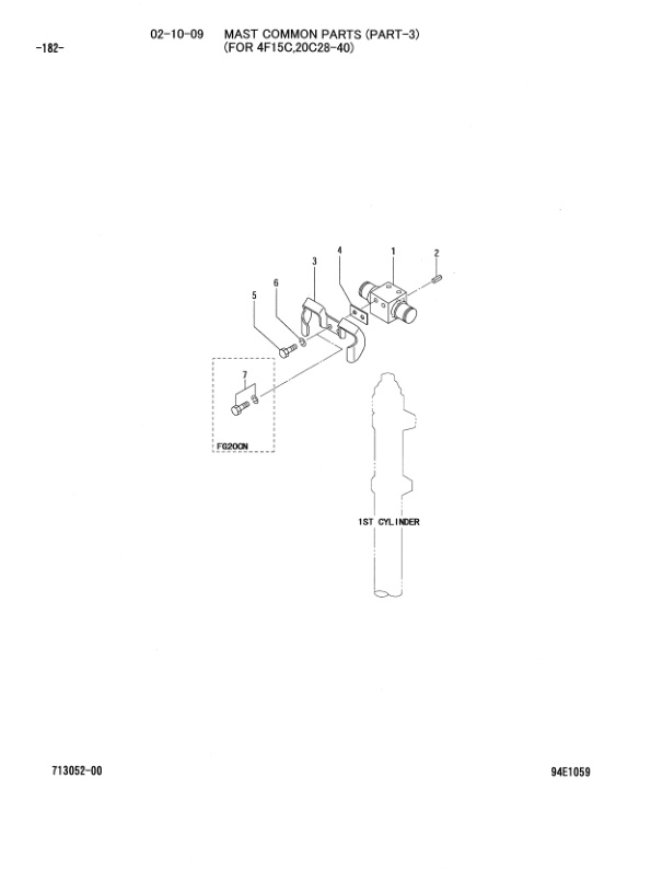 Caterpillar GP15N, GP18N, GP20CN Chassis and Mast Parts Manual 98713-05200 5 Caterpillar GP15N, GP18N, GP20CN Chassis and Mast Parts Manual 98713-05200-5