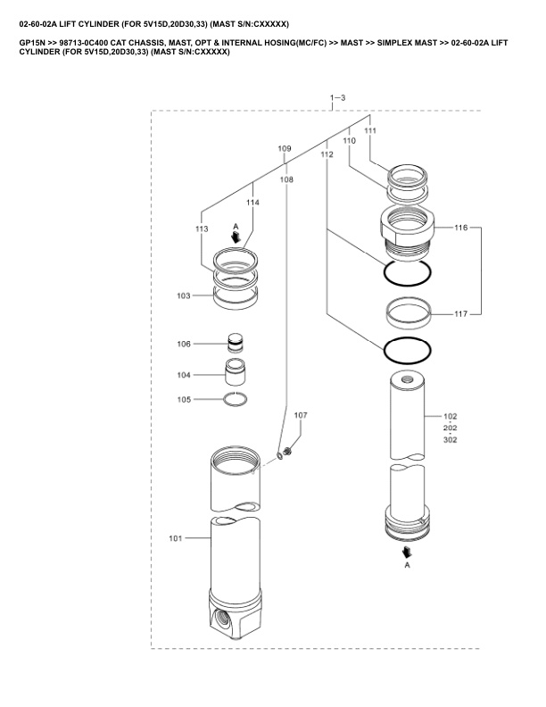 Caterpillar GP15N Parts Manual 98713-0C400 4 Caterpillar GP15N Parts Manual 98713-0C400 - Image 4