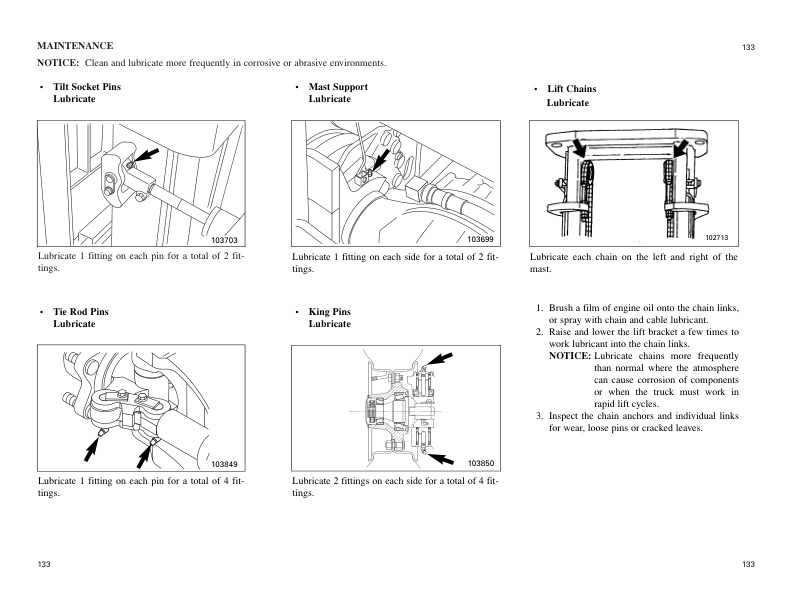 Caterpillar GP15NM to GP35NM Operation and Maintenance Manual 99710-8N130 5 Caterpillar GP15NM to GP35NM Operation and Maintenance Manual 99710-8N130 - Image 5