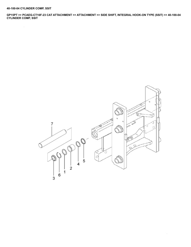 Caterpillar GP15PT Parts Manual PCAEG-CT16F-23 3 Caterpillar GP15PT Parts Manual PCAEG-CT16F-23 - Image 3