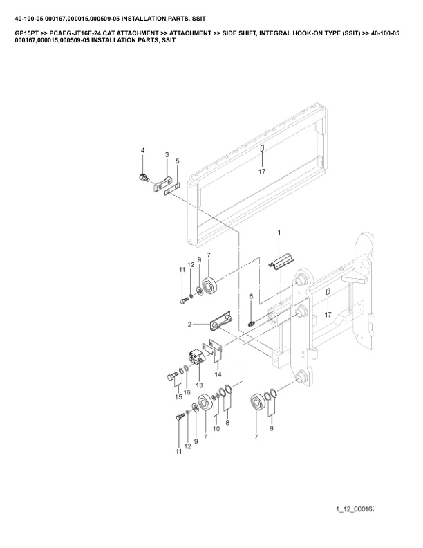 Caterpillar GP15PT Parts Manual PCAEG-JT16E-24 3 Caterpillar GP15PT Parts Manual PCAEG-JT16E-24 - Image 3