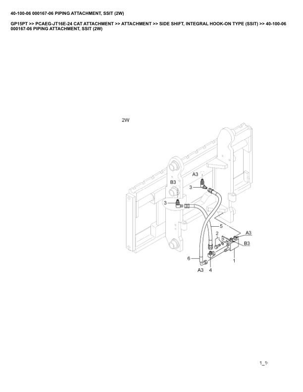 Caterpillar GP15PT Parts Manual PCAEG-JT16E-24 5 Caterpillar GP15PT Parts Manual PCAEG-JT16E-24 - Image 5
