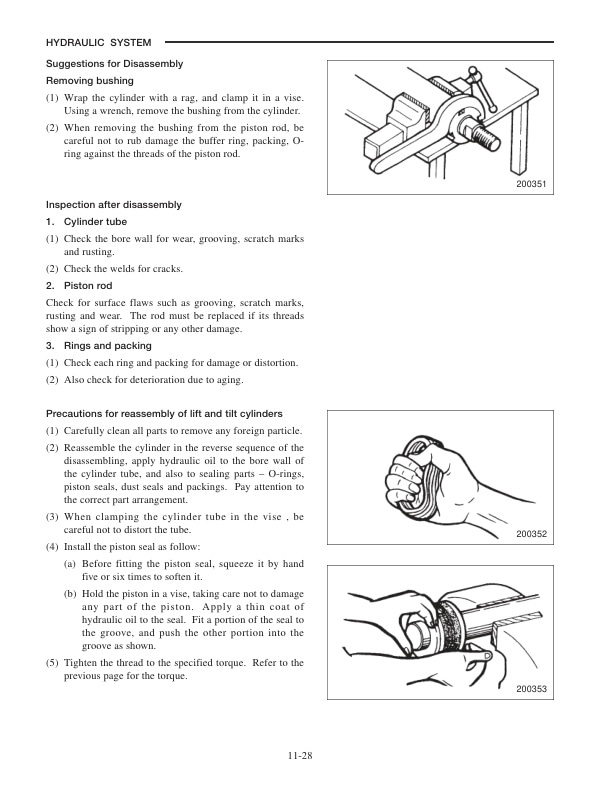 Caterpillar GP15ZN-35N, DP15N-35N Chassis and Mast Service Manual 99719-35116 4 Caterpillar GP15ZN-35N, DP15N-35N Chassis and Mast Service Manual 99719-35116-4