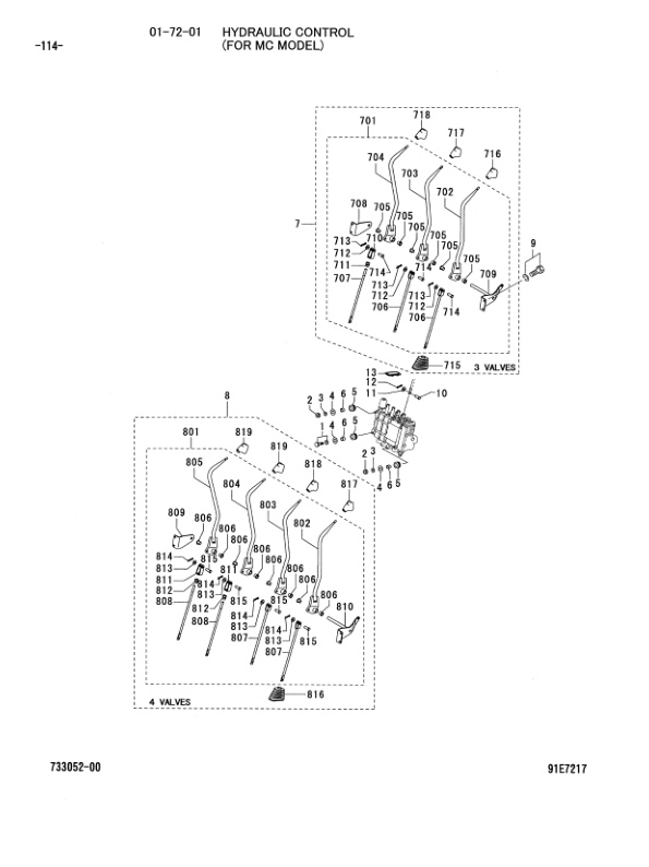 Caterpillar GP30N, GP35N Chassis and Mast Parts Manual 98733-05200 2 Caterpillar GP30N, GP35N Chassis and Mast Parts Manual 98733-05200-2
