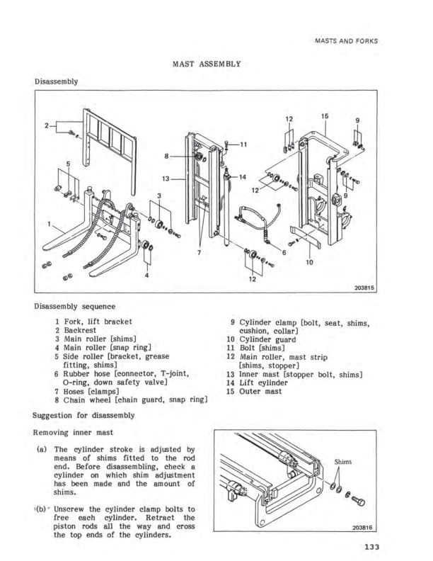 Caterpillar GP40 to DP50 Gas and Diesel Pneumatic Tire Lift Truck Vehicle Systems Service Manual SENB8542 4 Caterpillar GP40 to DP50 Gas and Diesel Pneumatic Tire Lift Truck Vehicle Systems Service Manual SENB8542-4