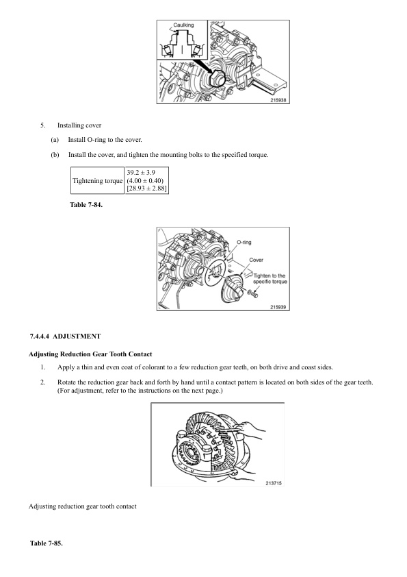 Caterpillar GP40N1-55N1, DP40NM1-55NM1 Chassis and Mast Service Manual 99739-8B120 2 Caterpillar GP40N1-55N1, DP40NM1-55NM1 Chassis and Mast Service Manual 99739-8B120 - Image 2