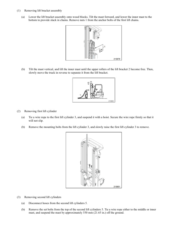 Caterpillar GP40N1-55N1, DP40NM1-55NM1 Chassis and Mast Service Manual 99739-8B120 3 Caterpillar GP40N1-55N1, DP40NM1-55NM1 Chassis and Mast Service Manual 99739-8B120 - Image 3