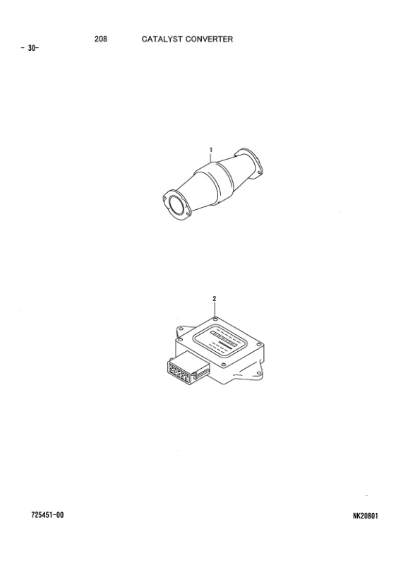 Caterpillar K21, K25 Gasonline Engine Parts Manual 98725-45100 3 Caterpillar K21, K25 Gasonline Engine Parts Manual 98725-45100-3