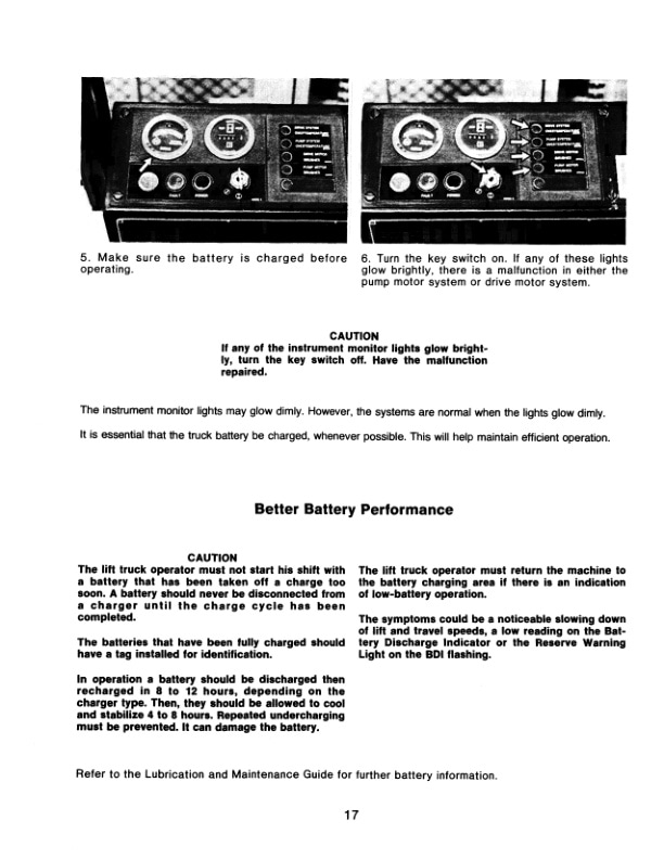 Caterpillar M30B, M40B, M50B, MC60B, M60B, M70B, M80B, M100B Lift Trucks Operation Manual SEBU5761-02 3 Caterpillar M30B, M40B, M50B, MC60B, M60B, M70B, M80B, M100B Lift Trucks Operation Manual SEBU5761-02-3