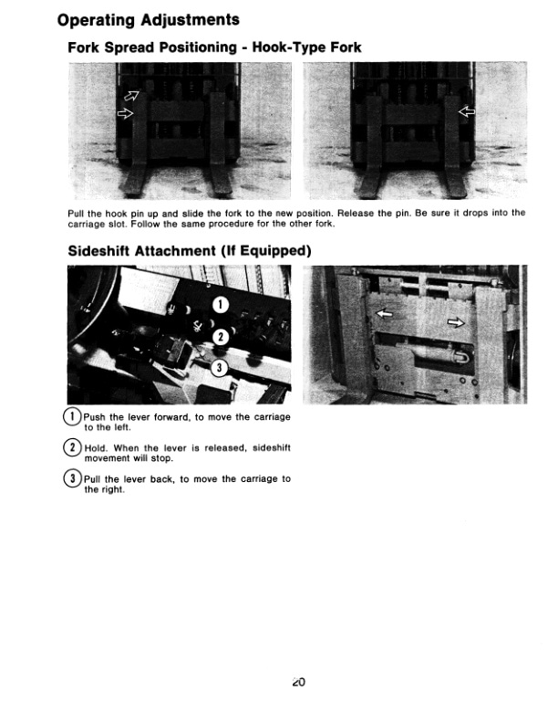 Caterpillar M30B, M40B, M50B, MC60B, M60B, M70B, M80B, M100B Lift Trucks Operation Manual SEBU5761-02 4 Caterpillar M30B, M40B, M50B, MC60B, M60B, M70B, M80B, M100B Lift Trucks Operation Manual SEBU5761-02-4
