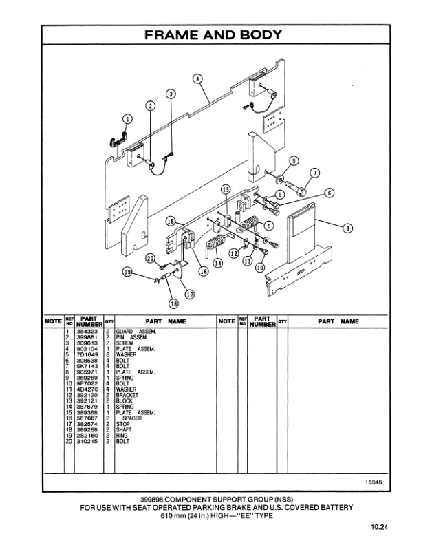 Caterpillar M40B, M50B Lift Trucks Parts Manual HEBN2593-02 2 Caterpillar M40B, M50B Lift Trucks Parts Manual HEBN2593-02-2