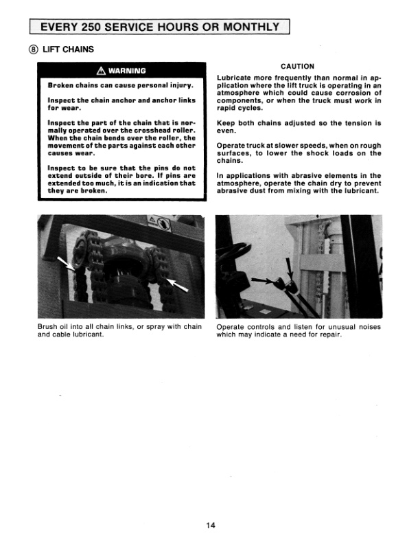 Caterpillar M60 to M100 Lift Trucks Lubrication and Maintenance Guide SEBU5565 2 Caterpillar M60 to M100 Lift Trucks Lubrication and Maintenance Guide SEBU5565-2