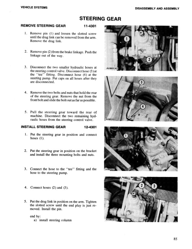 Caterpillar M60 to M100 Vehicle Systems Disassembly and Assembly SENB8014 4 Caterpillar M60 to M100 Vehicle Systems Disassembly and Assembly SENB8014-4