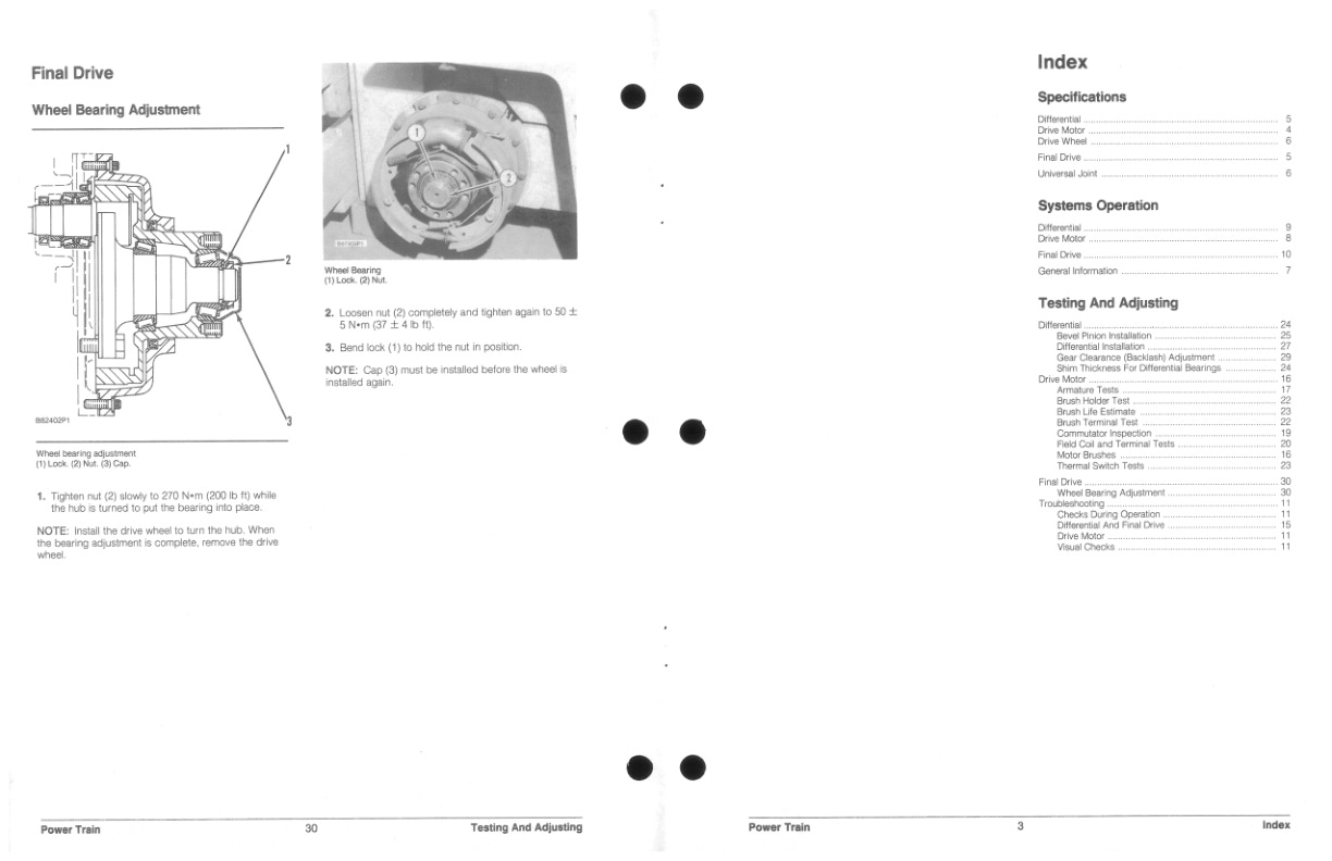 Caterpillar M70D to M120D Lift Trucks Power Train Specifications Systems Operation Testing and Adjusting SENB8467 5 Caterpillar M70D to M120D Lift Trucks Power Train Specifications Systems Operation Testing and Adjusting SENB8467-5