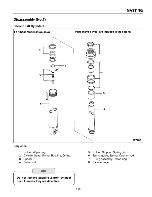 Caterpillar M70D to M120D Lift Trucks Service Manual SENB8470 4 Caterpillar M70D to M120D Lift Trucks Service Manual SENB8470-4