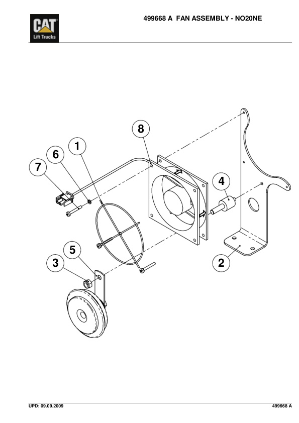 Caterpillar NO20NE Parts Manual 3 Caterpillar NO20NE Parts Manual - Image 3