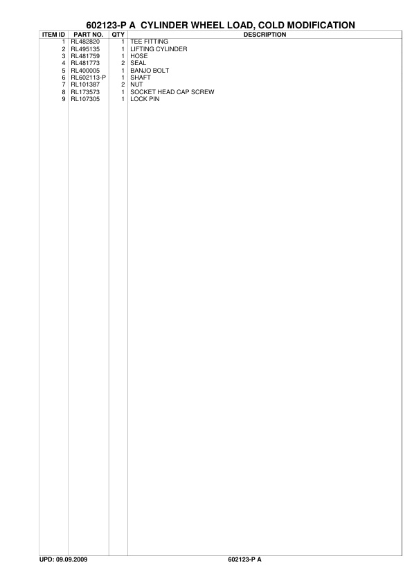 Caterpillar NO20NE Parts Manual 5 Caterpillar NO20NE Parts Manual - Image 5