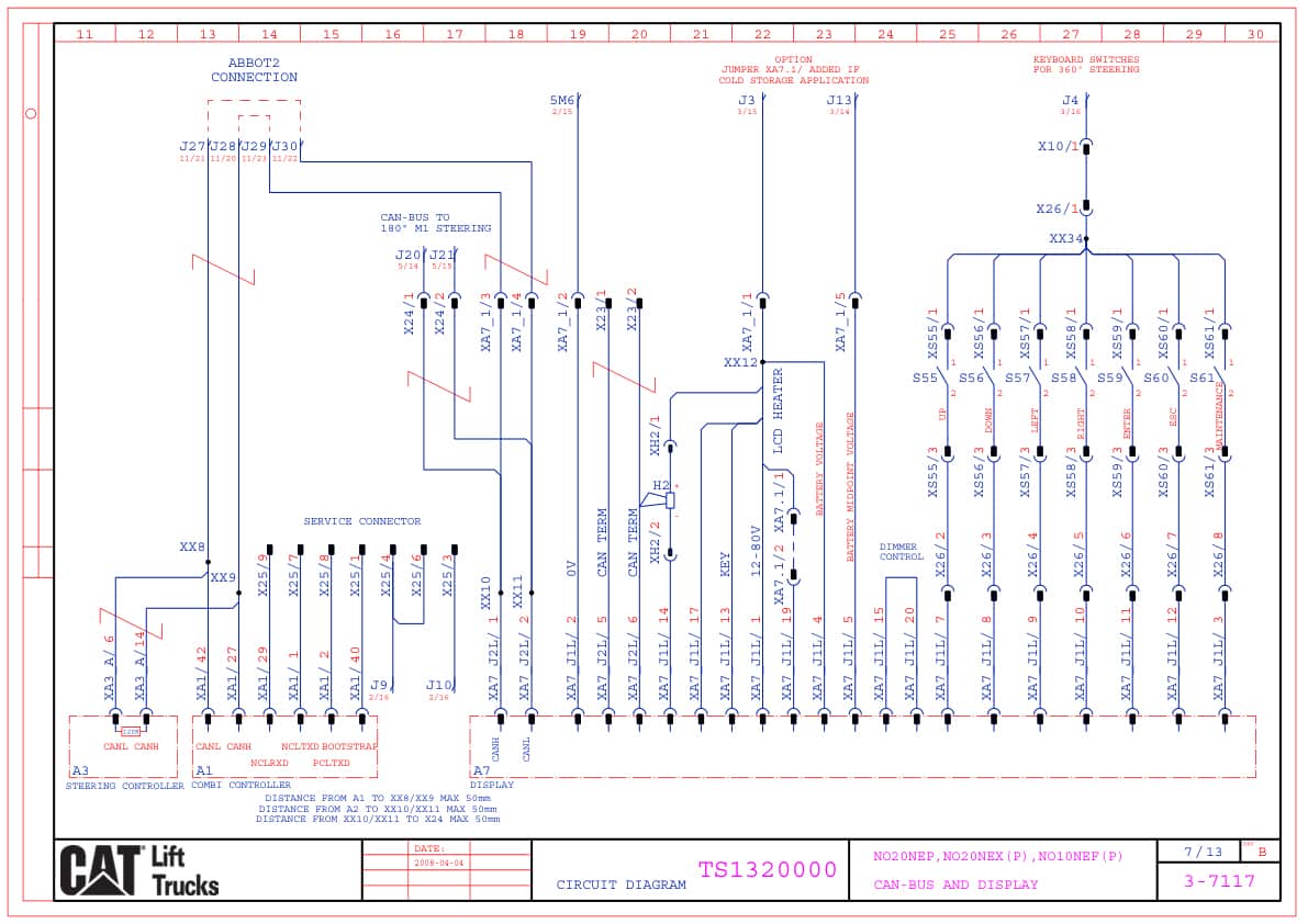 Caterpillar NO20NEP, NO20NEX(P), NO10NEF(P) Electrical Diagrams TS1320000 2 Caterpillar NO20NEP, NO20NEX(P), NO10NEF(P) Electrical Diagrams TS1320000 - Image 2