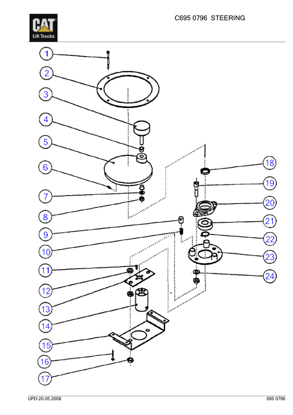 Caterpillar NO800H Parts Manual 4 Caterpillar NO800H Parts Manual-4