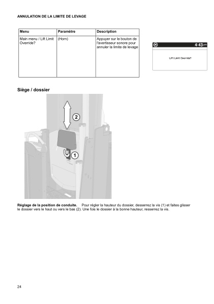 Alternative view of Caterpillar NOH10N, NOH10NH Operation and Maintenance Manual SWHOU-00222 FR
