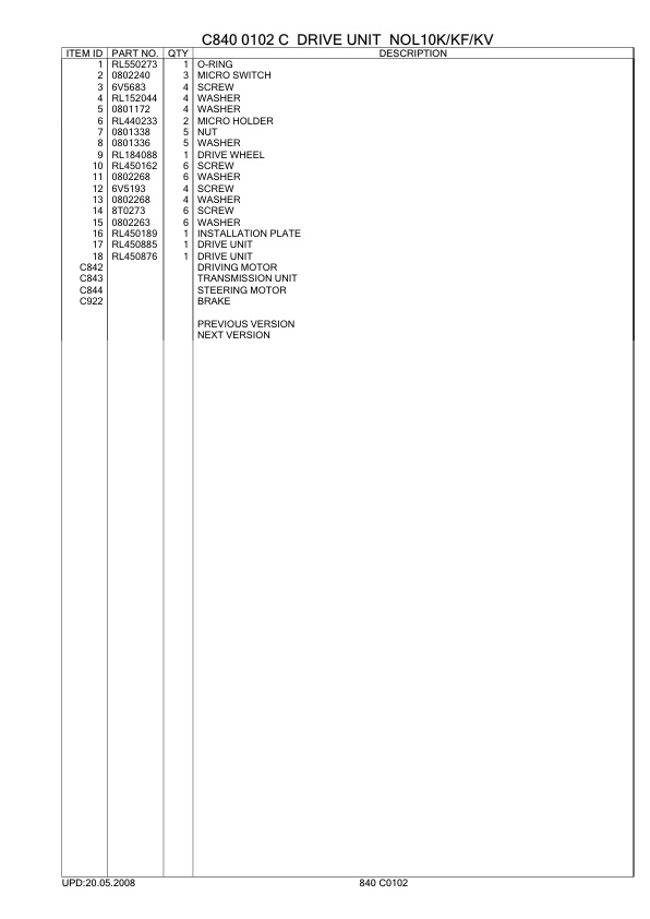 Caterpillar NOL Parts Manual-2