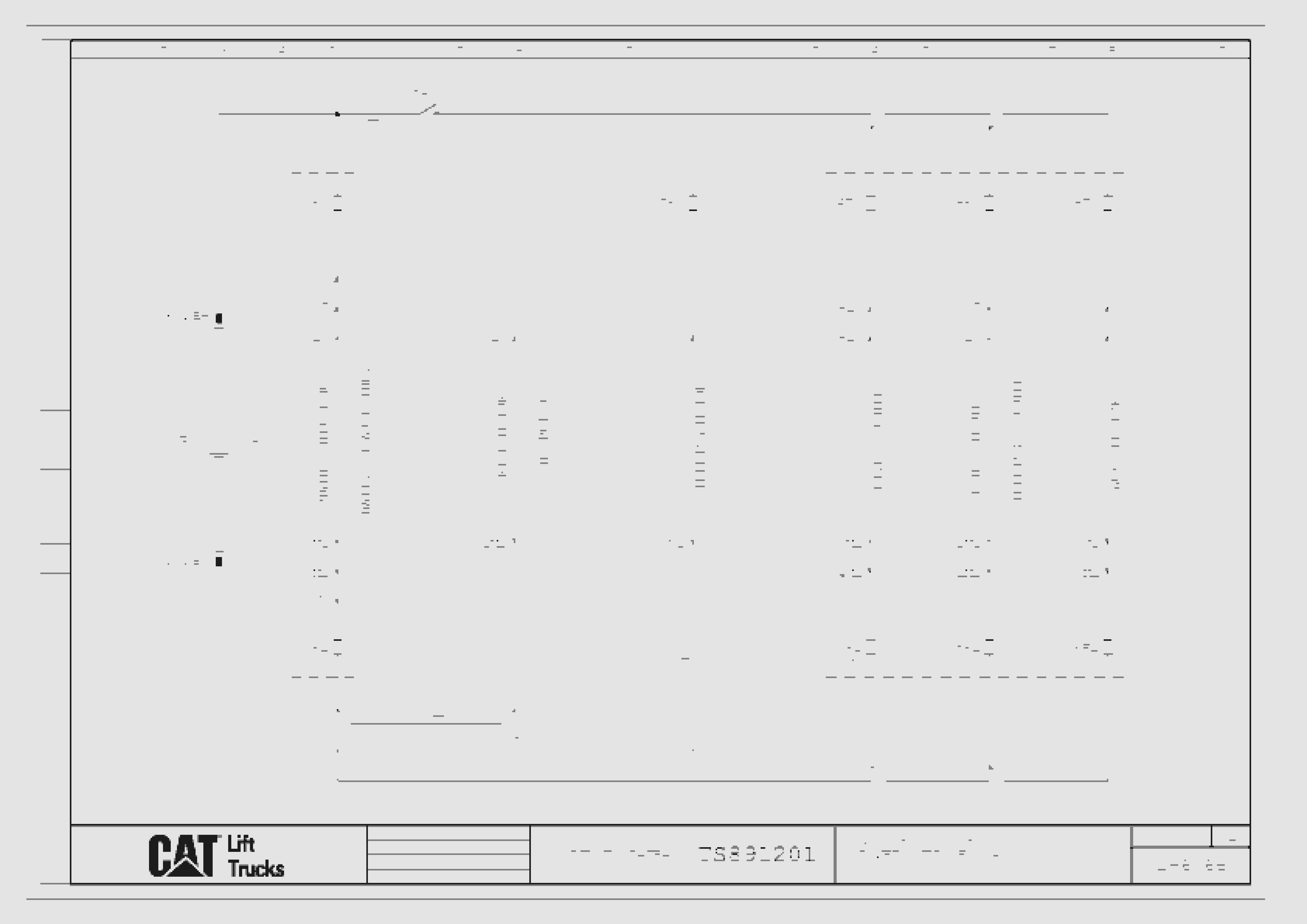 Caterpillar NOL10K, NOL10KF Electrical Diagrams TS891201