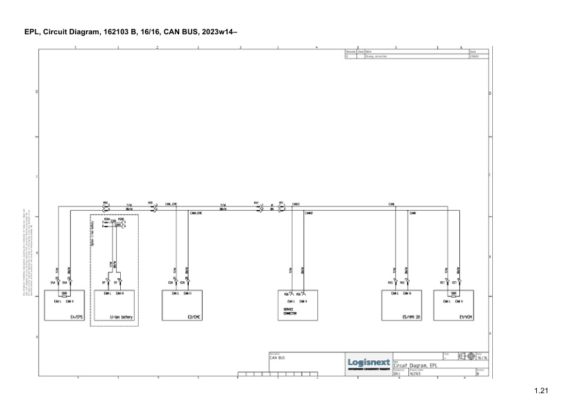 Caterpillar NOL10P Electrical Diagrams EL23GBEPLC1-5