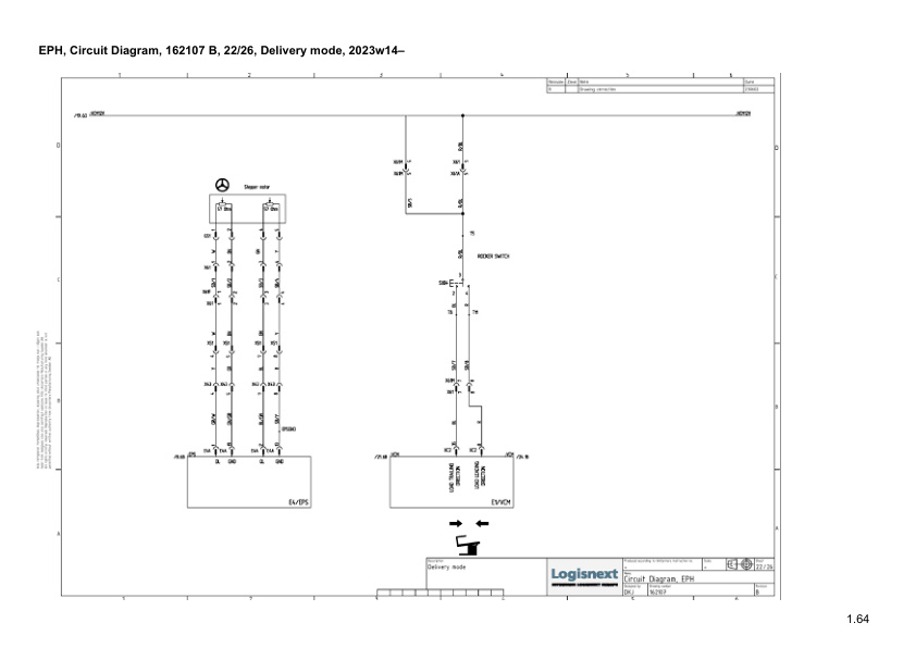 Caterpillar NOM10P, NOH12PH Electrical Diagrams EL23GBEPMHC1-5