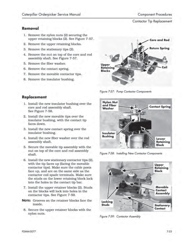 Caterpillar NOR22 Low Level Orderpickers Service Manual SENB6686-2