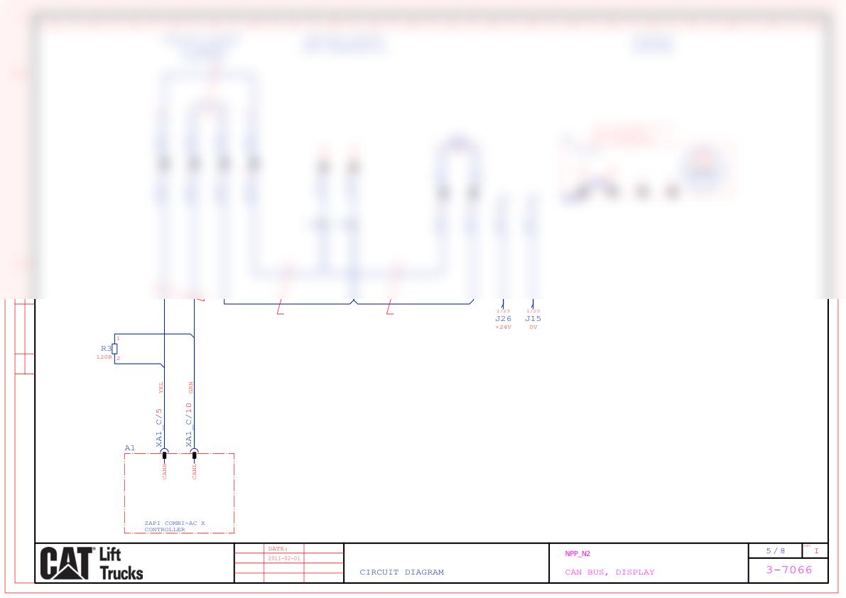 Caterpillar NPP-N2 Electrical Diagrams TS1340000-I-2